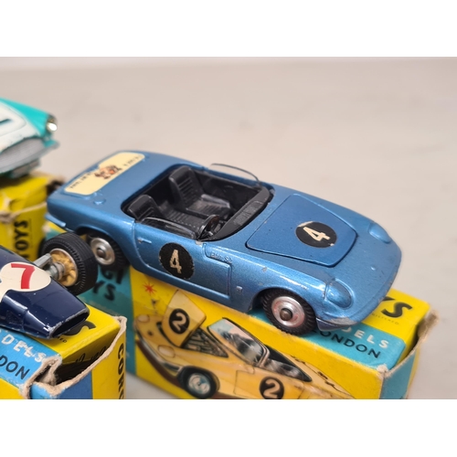 1559 - Three boxed Corgi Toys including No.156 Cooper Maserati F1, No.309 Aston Martin Competition Models a... 