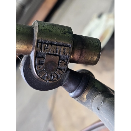 5 - A 19th Century mahogany and brass Reading Stand by Carter of London, A/F (R3)