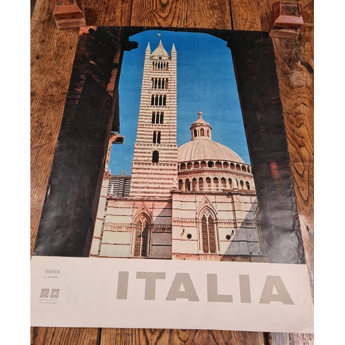 80 - Four Travel Posters: All Italia related