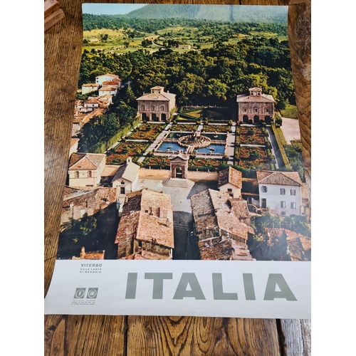 80 - Four Travel Posters: All Italia related