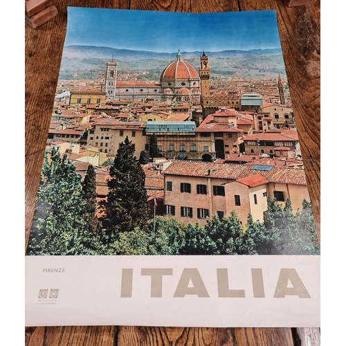 80 - Four Travel Posters: All Italia related