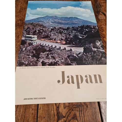 84 - Six Travel Posters: Japan, Hawaii, South Pacific and Fiji. (R3)