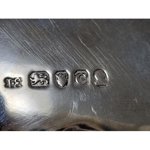 160 - A George III silver scallop shape Butter Dish on shell feet, London 1798, maker: John Emes, 120gms