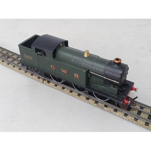 1084 - A Hornby Dublo factory repair GWR 0-6-2T, M, chassis shows no signs of use, early horseshoe body wit... 