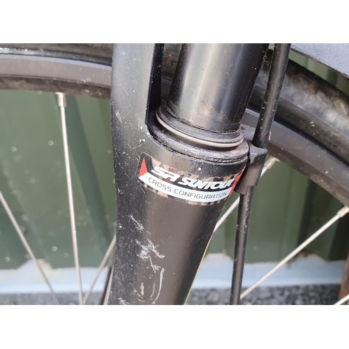 828 - A Cube Bicycle with Shimano gears