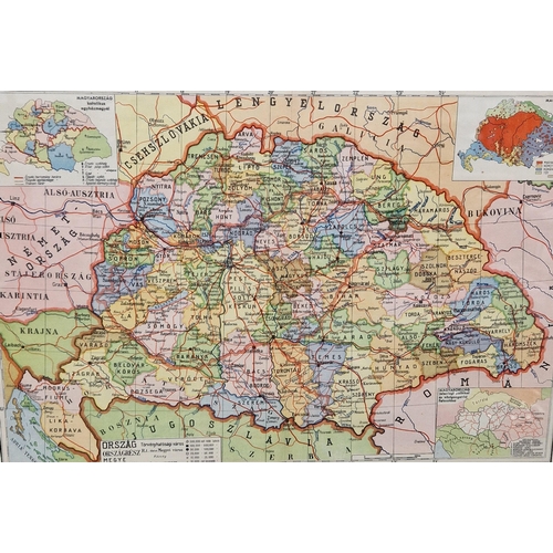 374 - GUILLAUME DE L'ISLE. Map of Flanders, engraved map, hand coloured, Pl.19 x 24 in, unframed; various ... 