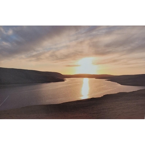 383 - ENGLISH SCHOOL, LATE 20th CENTURY. Four photographic prints depicting landscapes in the Elan Valley,... 