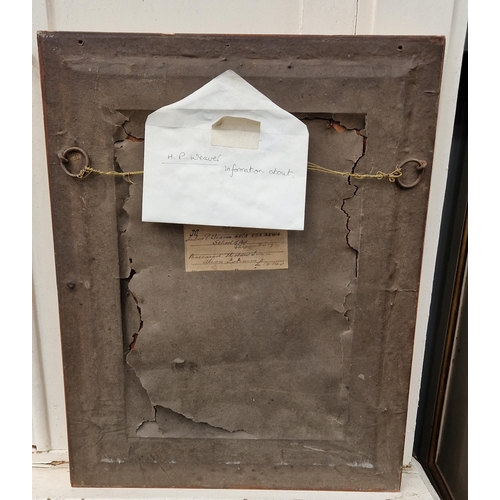 387 - HERBERT PARSONS WEAVER. 'Baccarach, the oldest Inn in Alsace Lorraine', signed, and inscribed on a l... 