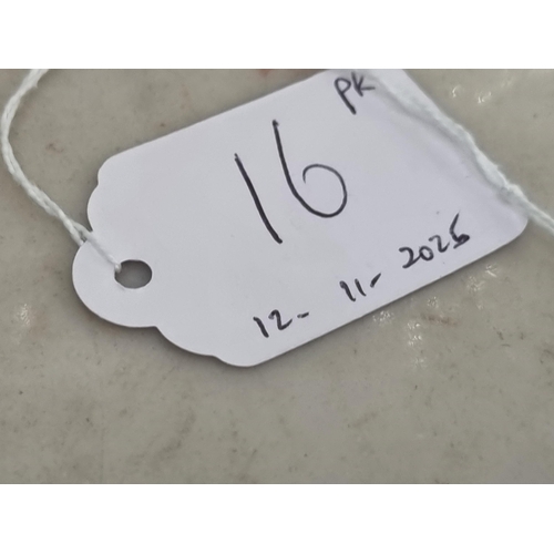 16 - A pair of George IV silver Goblets embossed floral friezes, engraved presentation inscription 'Holkh... 