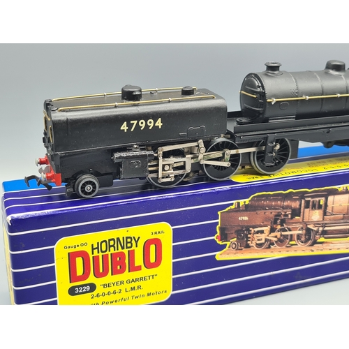 115 - A boxed Jodel BR Bayer-Garrett Locomotive, Ex plus, complete with box and certificate No.29