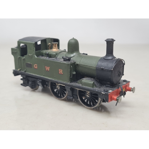183 - Three finescale 4mm 00 gauge kit built GWR Locomotives comprising Agenoria Models Avonside 0-6-0ST f... 
