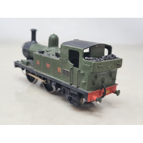 183 - Three finescale 4mm 00 gauge kit built GWR Locomotives comprising Agenoria Models Avonside 0-6-0ST f... 