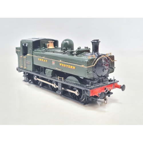 183 - Three finescale 4mm 00 gauge kit built GWR Locomotives comprising Agenoria Models Avonside 0-6-0ST f... 