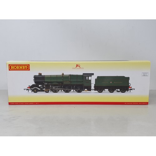 279 - A boxed Hornby 00 gauge R3331 GWR King Class 4-6-0 Locomotive 'King James I', DCC ready, unused in N... 