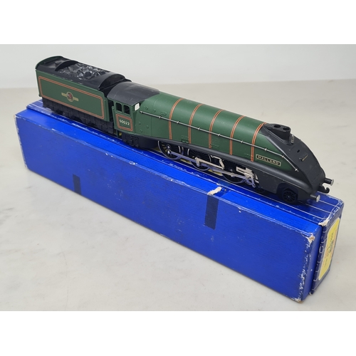 91 - A boxed Hornby Dublo 3211 'Mallard' with nickel silver driving wheels, M, showing no signs of use. B... 