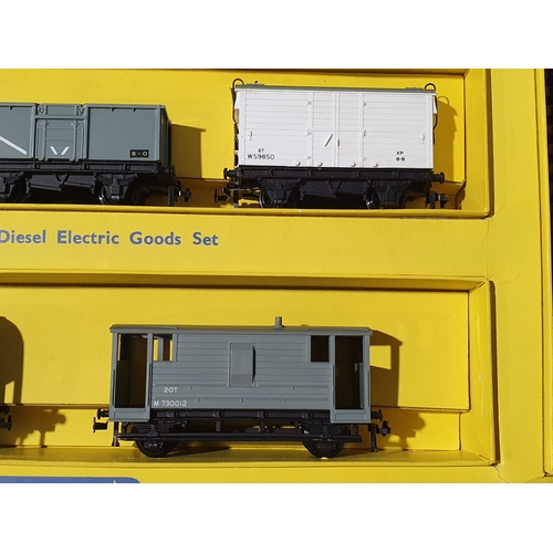 128 - A boxed Hornby Dublo 2030 Bo-Bo Diesel Goods Set, superb example showing no signs of use. Box perfec... 