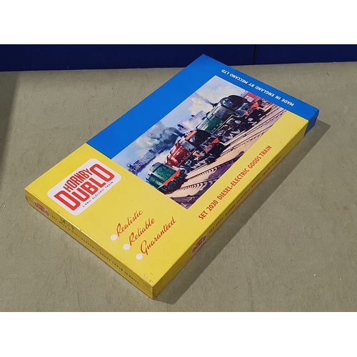 128 - A boxed Hornby Dublo 2030 Bo-Bo Diesel Goods Set, superb example showing no signs of use. Box perfec... 