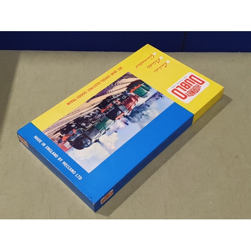 128 - A boxed Hornby Dublo 2030 Bo-Bo Diesel Goods Set, superb example showing no signs of use. Box perfec... 