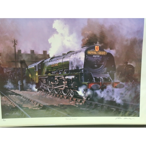 104 - A Classic Collections limited edition original Portfolio containing 8x Prints of 'Famous Named Train... 