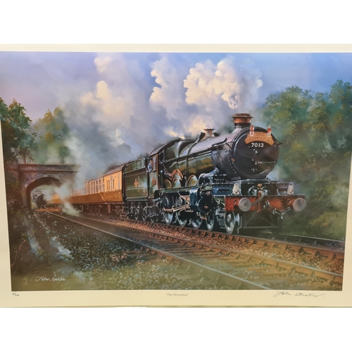104 - A Classic Collections limited edition original Portfolio containing 8x Prints of 'Famous Named Train... 