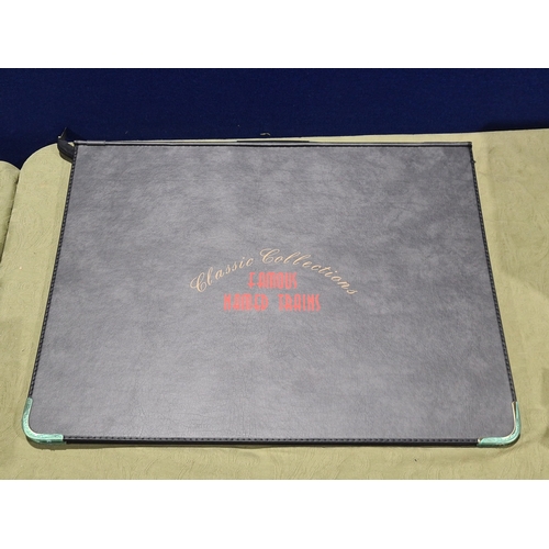 104 - A Classic Collections limited edition original Portfolio containing 8x Prints of 'Famous Named Train... 