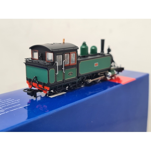 215 - A boxed Heljan 009 gauge Lynton & Barnstaple 2-4-2T Locomotive 'Lyn', a Peco Lynton & Barnstaple GR-... 