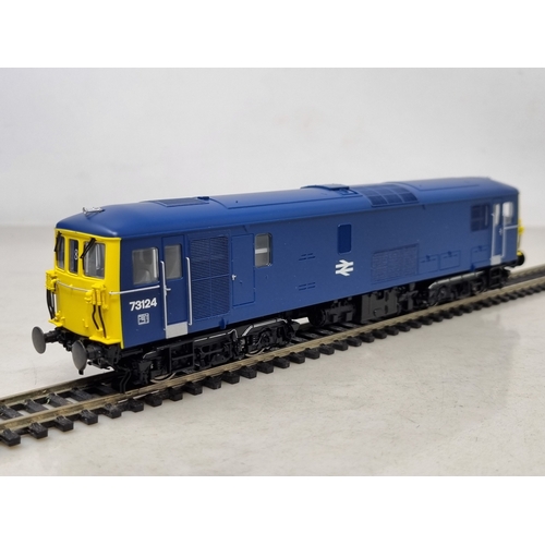 286 - A boxed Dapol 00 gauge 4D-006-002 Class 73 Bo-Bo diesel Locomotive No.73124 in BR blue livery, unuse... 