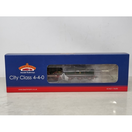 287 - A boxed Bachmann 00 gauge 31-727 GWR City Class 4-4-0 Locomotive 'City of London', unused in Nr perf... 