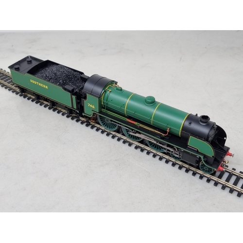 291 - A boxed Hornby 00 gauge R2620 Class N15 4-6-0 No.746 'Pendragon', DCC ready, scale couplings fitted ... 