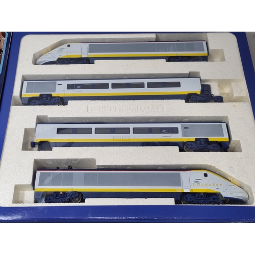 297 - A boxed Hornby 00 gauge R665 Class 373 Eurostar Set, Nr M, box Ex