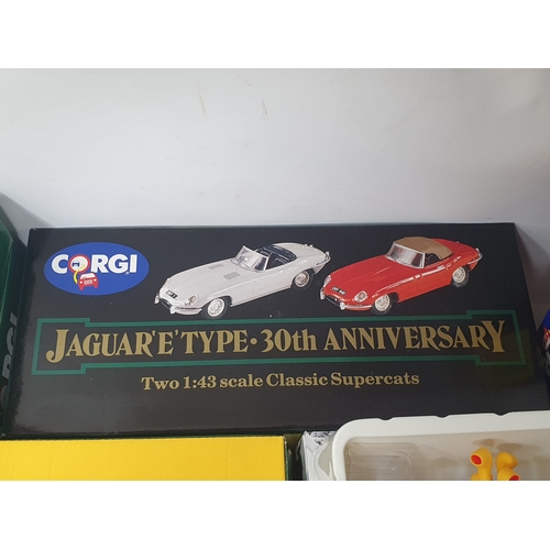 594 - Eight boxed Corgi Classics Vehicles and Sets including The Beatles Yellow Submarine, Hants & Dorset ... 