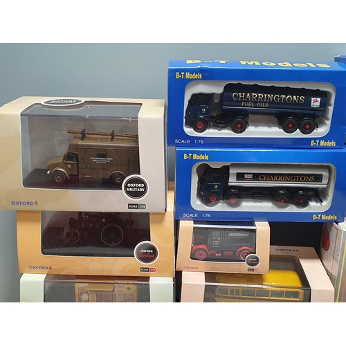 Over twenty boxed 1:76 scale Model Vehicles including Oxford Diecast ...