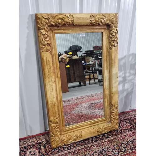 A modern Wall Mirror, 2ft 2in W x 3ft 7in, (R5)
