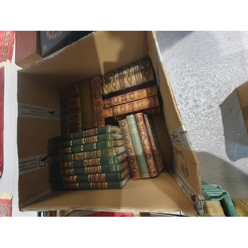 Six boxes of Books including 'The County Families of the United Kingdom ...