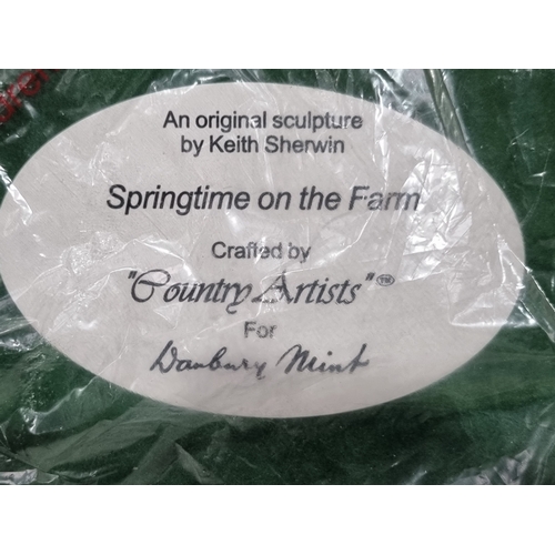 A Country Artists Figure 'Springtime on the Farm' modelled by Keith Sherwin