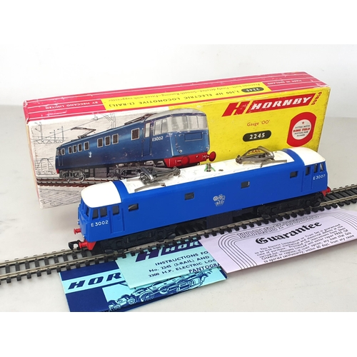 67 - A boxed Hornby Dublo 2245 E3002 Electric Locomotive, M, showing no signs of use. Box superb with pac... 
