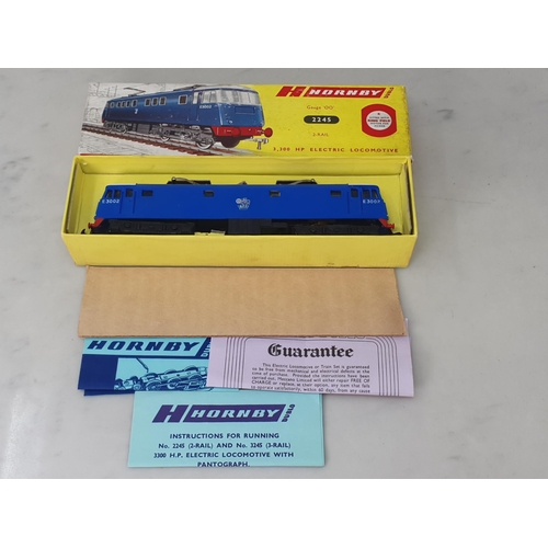 67 - A boxed Hornby Dublo 2245 E3002 Electric Locomotive, M, showing no signs of use. Box superb with pac... 