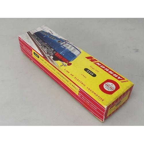 67 - A boxed Hornby Dublo 2245 E3002 Electric Locomotive, M, showing no signs of use. Box superb with pac... 