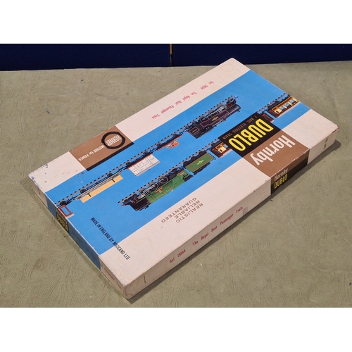 111 - A boxed Hornby Dublo 2034 'Royal Scot' Deltic Passenger Set, M, has been lightly run. Box base with ... 
