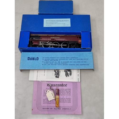 13 - A boxed Hornby Dublo EDL2 'Duchess of Atholl', M, showing little sign of use. Locomotive box is date... 