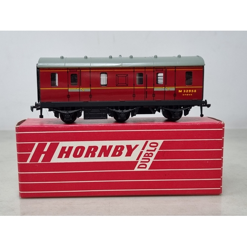 136 - A boxed Hornby Dublo 4076 Six-wheel Brake, superb example, box superb with correct type packing ring... 