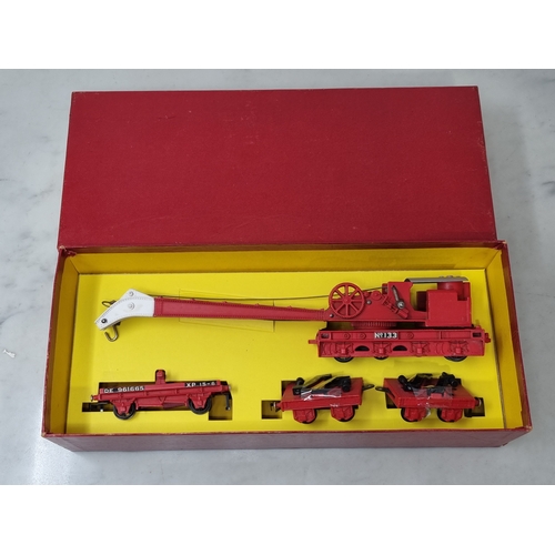 151 - A boxed Hornby Dublo 4620 Breakdown Crane in plain red box with replacement insert, Nr M, box Ex
