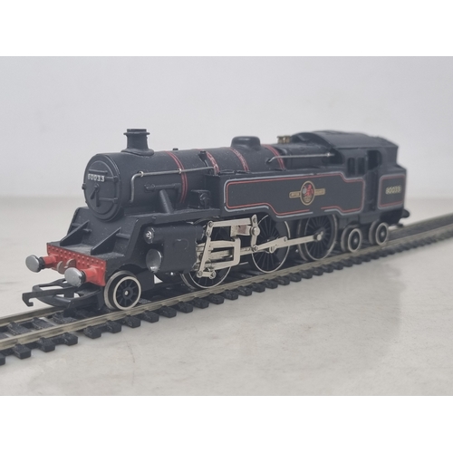 233 - An unboxed Wrenn 00 gauge W2218 2-6-4T Locomotive in BR black livery No.80033, Ex