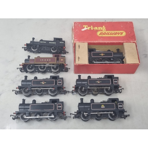 237 - Six Triang Railways and Hornby 00 gauge 0-6-0T 'Jinty' Locomotives including one boxed (5x various B... 