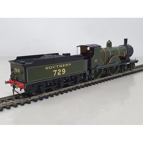 270 - A boxed Hornby 00 gauge R2711 SR T9 Class 4-4-0 Locomotive No.729, DCC ready, Ex, box VG