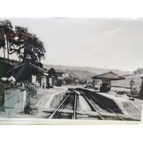 300A - A box of Railway Books including PARKHOUSE, Neil 'West Gloucester & Wye Valley Lines' Vol 1, COOKE, ... 