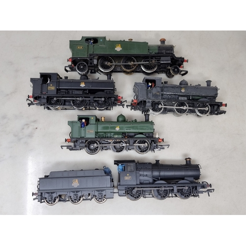 Five unboxed 00 gauge Western Region BR Locomotives comprising Collett ...