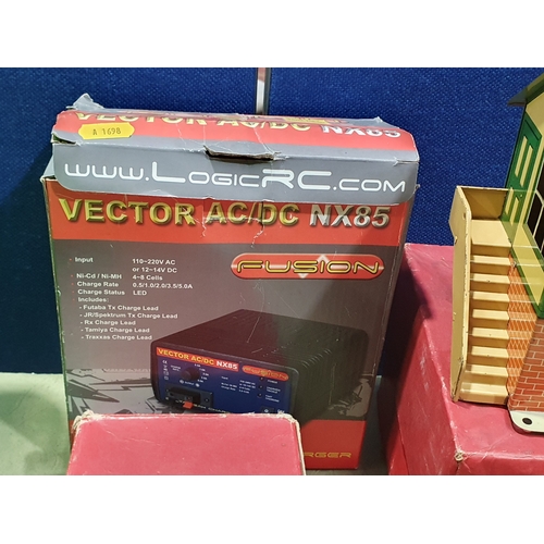 352 - A quantity of Hornby 0 gauge including a clockwork No.501 0-4-0 Locomotive and tender in BR green li... 