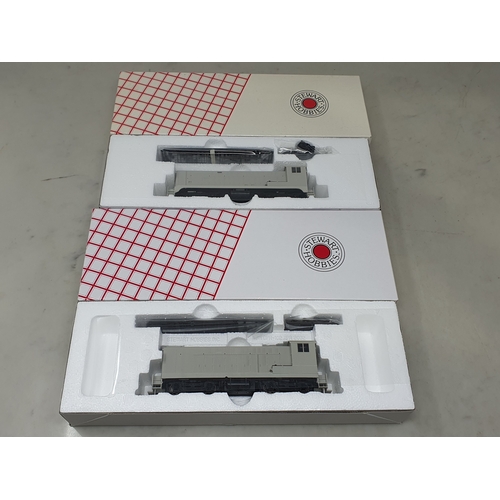 359 - Two boxed Stewart Hobbies H0 scale American Outline undecorated Locomotives comprising 4702 Baldwin ... 