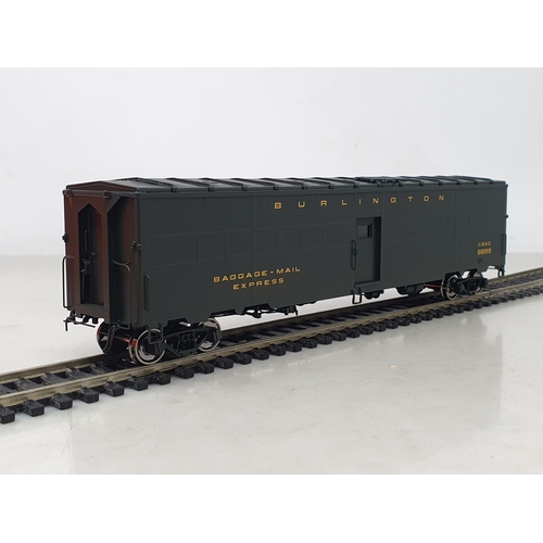 364 - A boxed Iron Horse Models from Precision Scale Co. brass H0 scale CB&Q BE-1 Express Car Ex-troop Kit... 